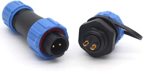 Vista 9 de SP13 2pin/3pin/4pin/5pin/6pin/7pin/9pin conector de cable de aviación, enchufe impermeable IP67, conector de equipo de luz LED