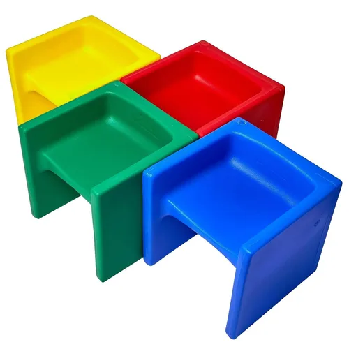 Vista 13 de Children's Factory Adapta-Bench, CF910-029 Azul, asientos flexibles para niños, aulas, muebles preescolares y de guardería, sillas para niños