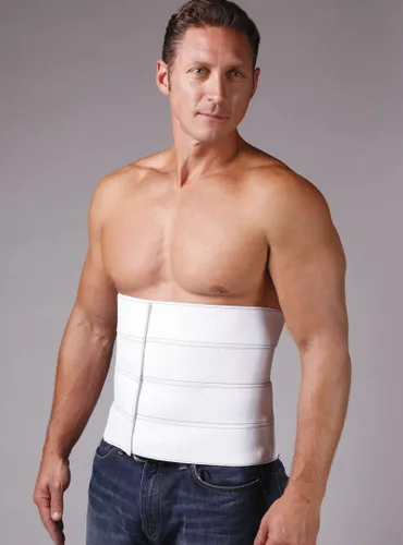 Vista 4 de RADE Faja abdominal, envoltura de cintura y estómago, soporte de hernia y cirugía abdominal, recuperación posparto, estabilizador de núcleo, anti
