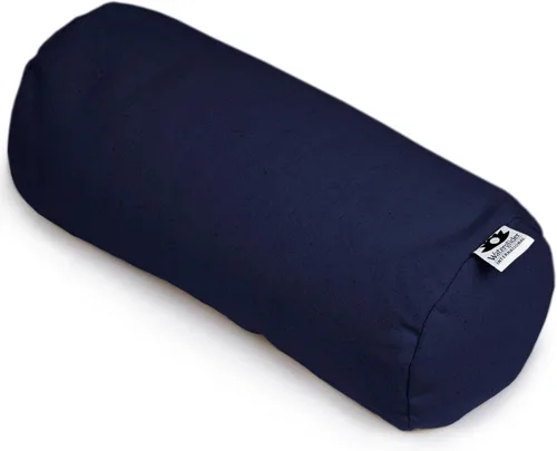 Vista 9 de Almohada cervical para el cuello de trigo sarraceno, rollo cervical para dormir con cáscara