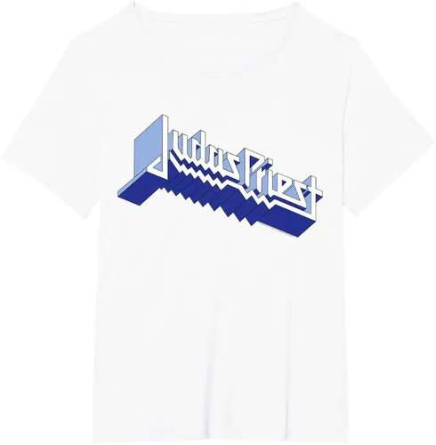 Vista 39 de Judas Priest - Camiseta con logotipo de Defender, Negro