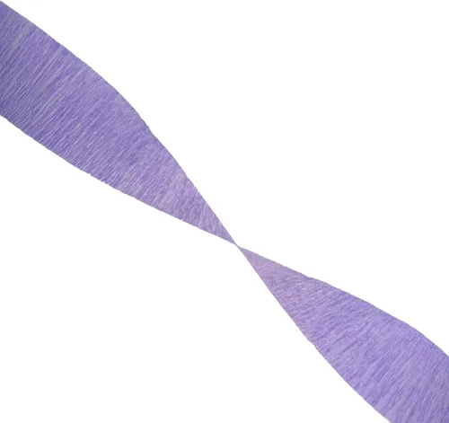 Vista 6 de K-Kraft Serpentinas de papel crepé morado fabricadas en Estados Unidos (violeta francés + dorado metálico)