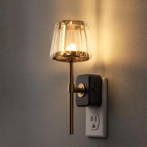 Vista 48 de L LOHAS LED Luz nocturna, luces nocturnas modernas que se enchufan a