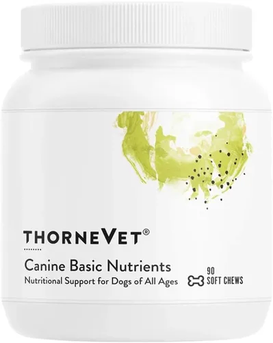 Vista 8 de ThorneVet Canine Basic Nutrients Powder - Soporte multivitamínico para perros, 90 cucharadas