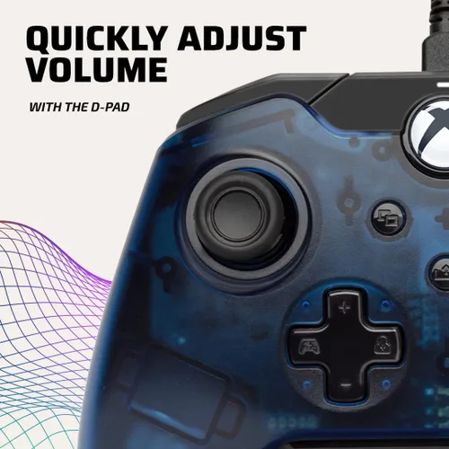 Vista 3 de PDP Wired Controller for Xbox Series XS Xbox One Windows 1011 - Midnight Blue