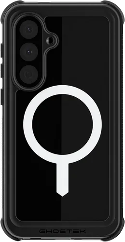 Vista 22 de Ghostek Nautical - Funda impermeable para Galaxy S23 con protector de pantalla y cámara, funda con clip para cinturón, protección resistente de Negro