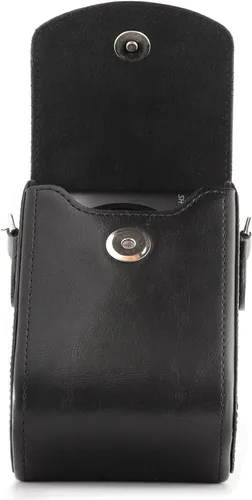 Vista 8 de MegaGear Canon PowerShot SX740 HS, SX730 HS - Funda de piel para cámara con correa, color negro
