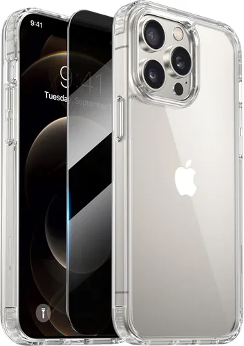 Vista 79 de Diaclara Funda diseñada para iPhone 12/iPhone 12 Pro, [con protector de pantalla de privacidad] [antiespía]