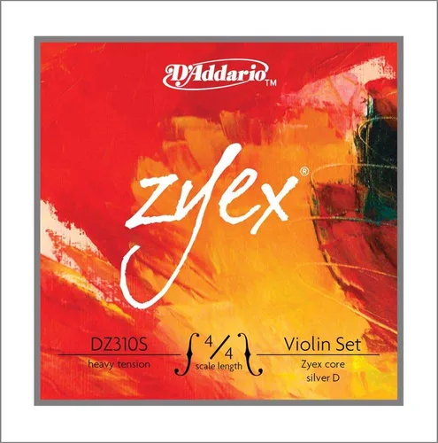 Vista 17 de D'Addario Zyex - Juego de cuerdas para violín (escala 4/4, tensión media)