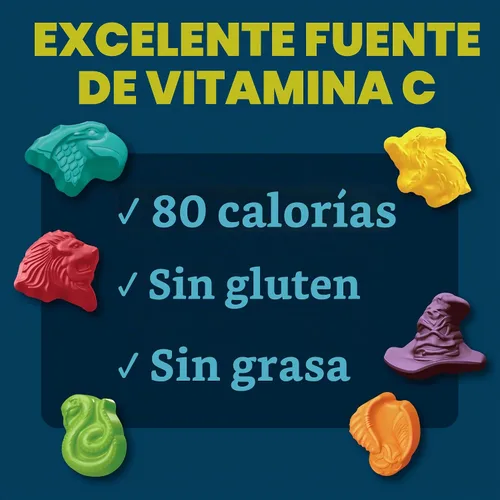Vista 4 de Harry Potter Fruit Flavored Snacks, 17.6 oz, 22 Pouches