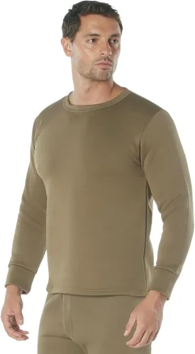 Vista 2 de Rothco ECWCS - Camiseta de cuello redondo de poliéster - Protección extrema para climas fríos