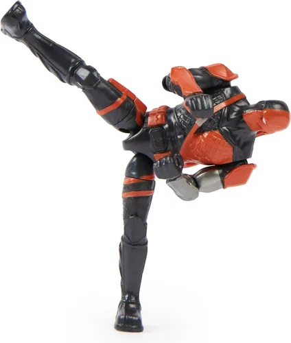 Vista 4 de DC Comics Batman 2023 Deathstroke (versión 2) Figura de acción de 4 pulgadas por Spin Master