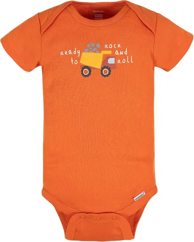 Vista 2 de Gerber baby-boys 8-pack Short Sleeve Onesies Bodysuits