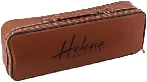 Vista 4 de Helena Wood Art Sistema de madera del juego de Rummy del VIP de la edición negra, juego de mesa clásico hecho a mano