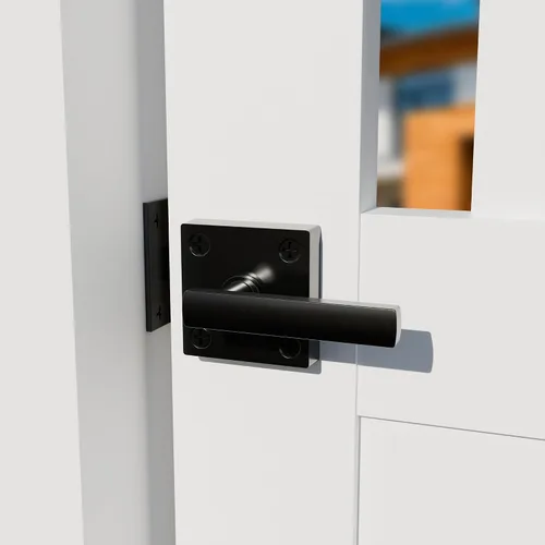 Vista 8 de Pestillo de puerta de doble lado HILLMASTER para valla de madera, pestillo de puerta basculante resistente para valla exterior, pestillo de puerta