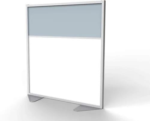 Vista 5 de Ghent Divisor de privacidad para división de habitación, tablero de vinilo de doble cara con marco de aluminio y relleno de panel completo