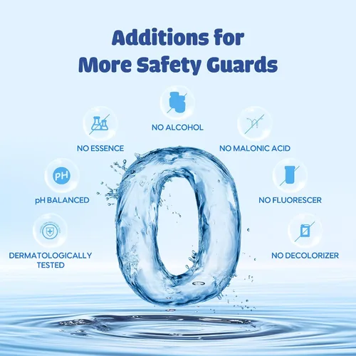 Vista 2 de AIWIBI Toallitas húmedas 99.91% de agua purificada, hipoalergénicas para pieles sensibles, sin perfume, sin fragancia, toallitas húmedas esenciales