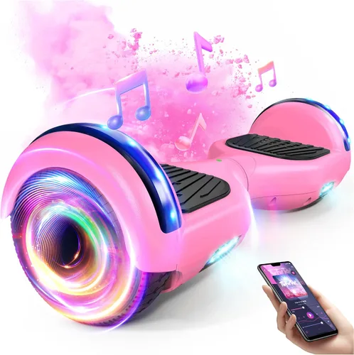 Vista 15 de SISIGAD Scooter, 6.5" Flash Wheels & Corlorful LED Lights, All for Girls Boys Kids Ages 6+