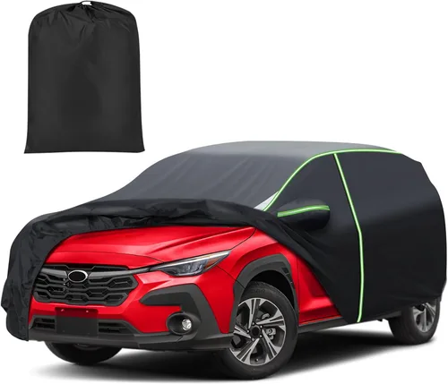 Vista 37 de Mixsuper Liner Funda para coche para BMW X3 2003-2026, 7 capas, funda impermeable para coche, accesorios para X3 con puerta con cremallera, tiras