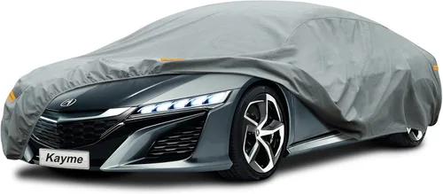 Vista 98 de Kayme Funda de Coche de Servicio Pesado Impermeable para Todo Tipo de Clima, Ajuste Personalizado para Tesla Model S, Cubierta Exterior Completa
