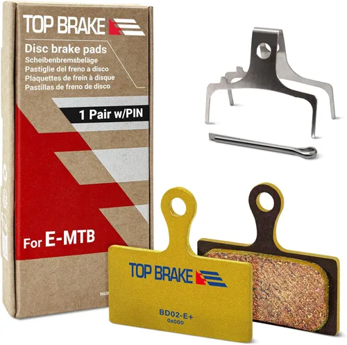 Vista 9 de TOP BRAKE Disc Bike Brake Pads Compatible with Shimano XTR M9000/9020 Deore XT M785/ M8000 MTB/eMTB/Gravel/Cross Country(XC)/Trail/All