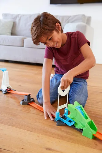 Vista 2 de Hot Wheels Track Builder Hammer Drop Challenge