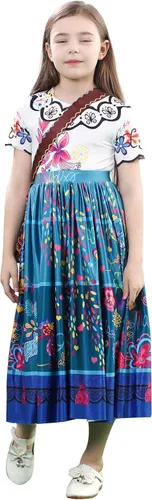 Vista 2 de Disfraz de Mirabel Isabela Luisa Pepa Dolores para niños vestido de Mirabel Isabela para niñas disfraz de princesa