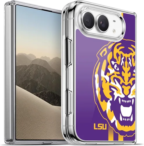 Vista 271 de Head Case Designs Funda de gel suave con licencia oficial de la Universidad Estatal de Louisiana LSU Camou compatible con Apple iPhone 7 Plus/iPhone