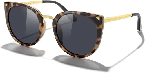 Vista 3 de MERRY'S Girls Cat Eye - Gafas de sol para niños, Niños Gafas de sol polarizadas S7001 para niños