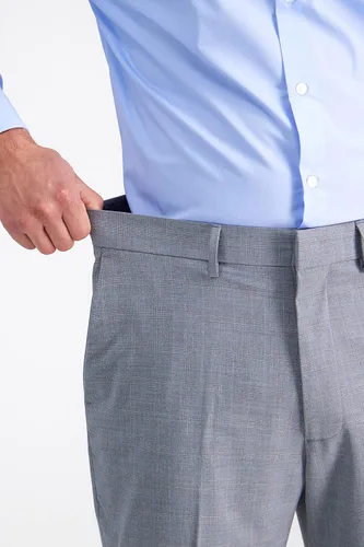 Vista 4 de J.M. Haggar Men's Classic Fit Flat Front Dress Pant-Regular and Big & Tall Sizes