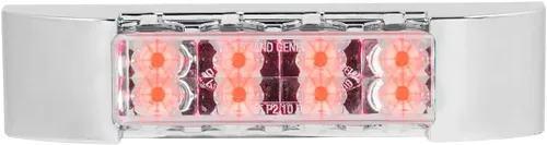 Vista 18 de GG Grand General 75170 Luz sellada ámbar/ámbar (6" rectángulo 8 LED, alto/bajo 3 cables)