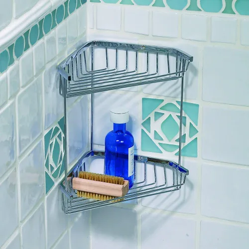 Vista 2 de Gatco 1475 - Organizador esquinero para bañera y ducha, cromado