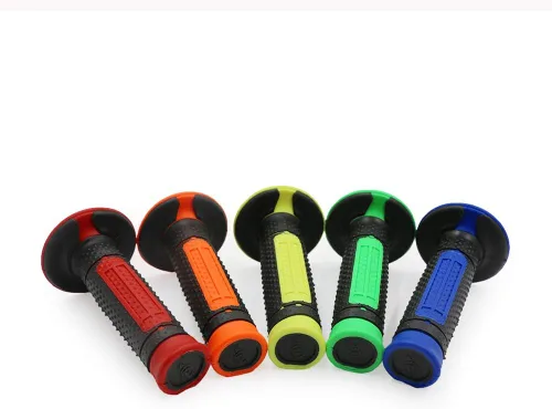 Vista 3 de COPART Empuñaduras de barra de acelerador de 7/8 pulgadas para motocicleta, ATV, Dirt Pit Bike Motocross, agarre para manillar Kawasaki KX65 KX85