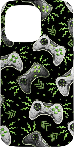 Vista 21 de Impresionante Retro Video Game Controller Gamer Boys Gaming Gift Case para iPhone 17