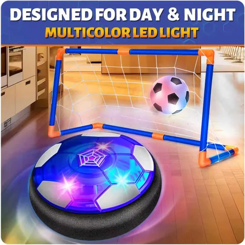 Vista 6 de Juego de Pelota de Fútbol Flotante con 2 Porterías, Juguetes de Interior para Niños de 6-8 Años, Regalo de Fútbol para Niños de 8-12 Años