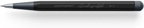 Vista 24 de LEUCHTTURM1917 - Lápiz mecánico Drehgriffel - Lápiz de escritura recargable con plomo de grafito HB de 0.7 mm (albaricoque)