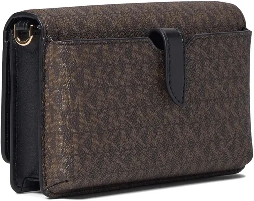 Vista 2 de Michael Kors Heather - Cadena cruzada pequeña para teléfono