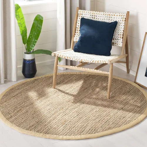 Vista 9 de SAFAVIEH Colección de fibra natural - Alfombra decorativa de yute, 2 x 3 pies, color gris, hecha a mano, ideal para áreas de alto tráfico