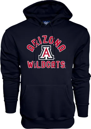 Vista 6 de Blue 84 Sudadera con capucha NCAA para hombre Line Up Color del Equipo