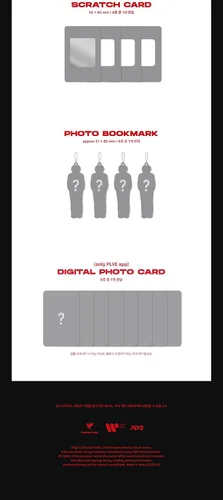 Vista 8 de TIOT Enmarca el plano: Prelude to Posibilidades Contenido del álbum PRE DEBUT+Photocard+Pegatina+etc+Seguimiento sellado