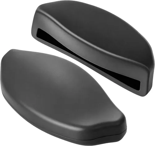 Vista 31 de Mryok Replacement Nose Pieces Nose Pads for Oakley Frogskins Range/Hybrid/HSTN/Top Knot/Frogskins Range XL Sunglass - Options 1 par negro - ajuste