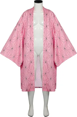 Vista 4 de Kamado Nezuko - Disfraz de anime para mujer y niña estilo kimono para fiesta de Halloween