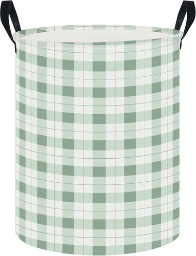 Vista 15 de CLOCOR Cesta de lavandería para niños, contenedor de almacenamiento de tela plegable, cesta de guardería para niños, cubo de juguetes para niños
