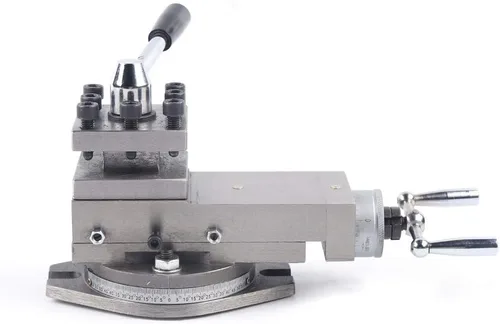 Vista 4 de AT300 Torno Herramienta Titular de Torno de Metal Herramienta Profesional Mini Torno Accesorios Soporte de Montaje Herramienta Universal Torno