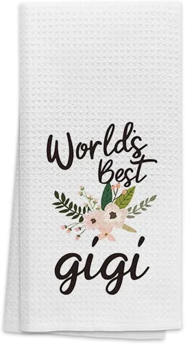 Vista 8 de OHSUL La Mejor Abuelita Del Mundo - Toallas de cocina españolas altamente absorbentes, paños de cocina, toalla de mano para la mejor abuela