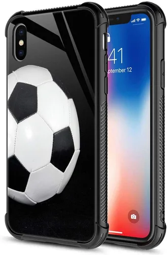 Vista 18 de Funda para iPhone Xs Max, de cristal templado 9H para iPhone Xs Max, diseño a prueba de golpes, antirrayones, para Apple iPhone Xs Max de 6.5