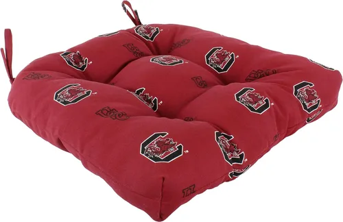 Vista 6 de College Covers ComfySeat - Cojín para asiento de patio en D para interiores y exteriores, 20 x 20 pulgadas, Nebraska Cornhuskers