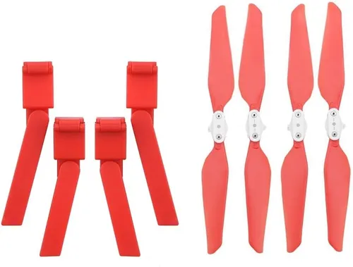 Vista 9 de Hélices CW CCW para FIMI X8 SE Props Soporte de elevación, protector para quadcoptero, tren de aterrizaje de hélice, accesorios de protección