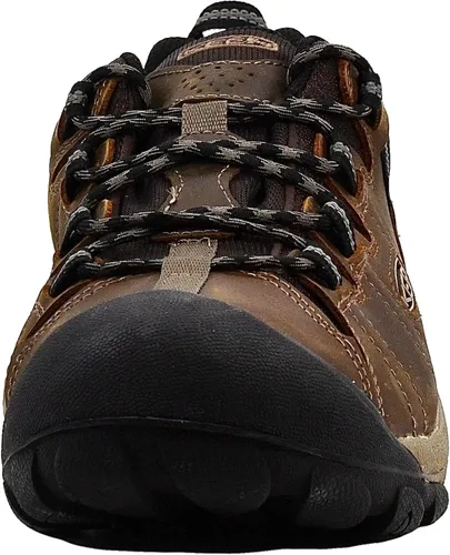 Vista 2 de KEEN Men's Targhee 2 Low Height Waterproof Hiking Shoes Bisonte/Brindle
