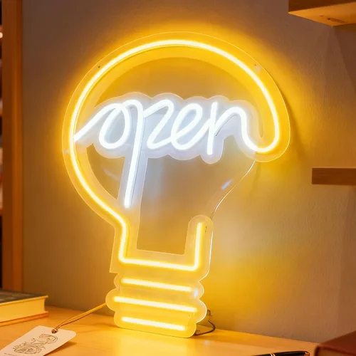 Vista 15 de Letrero de neón con texto en inglés "But Did You Document It", con cita de humor de oficina, luz de neón LED blanca, alimentada por USB, luz